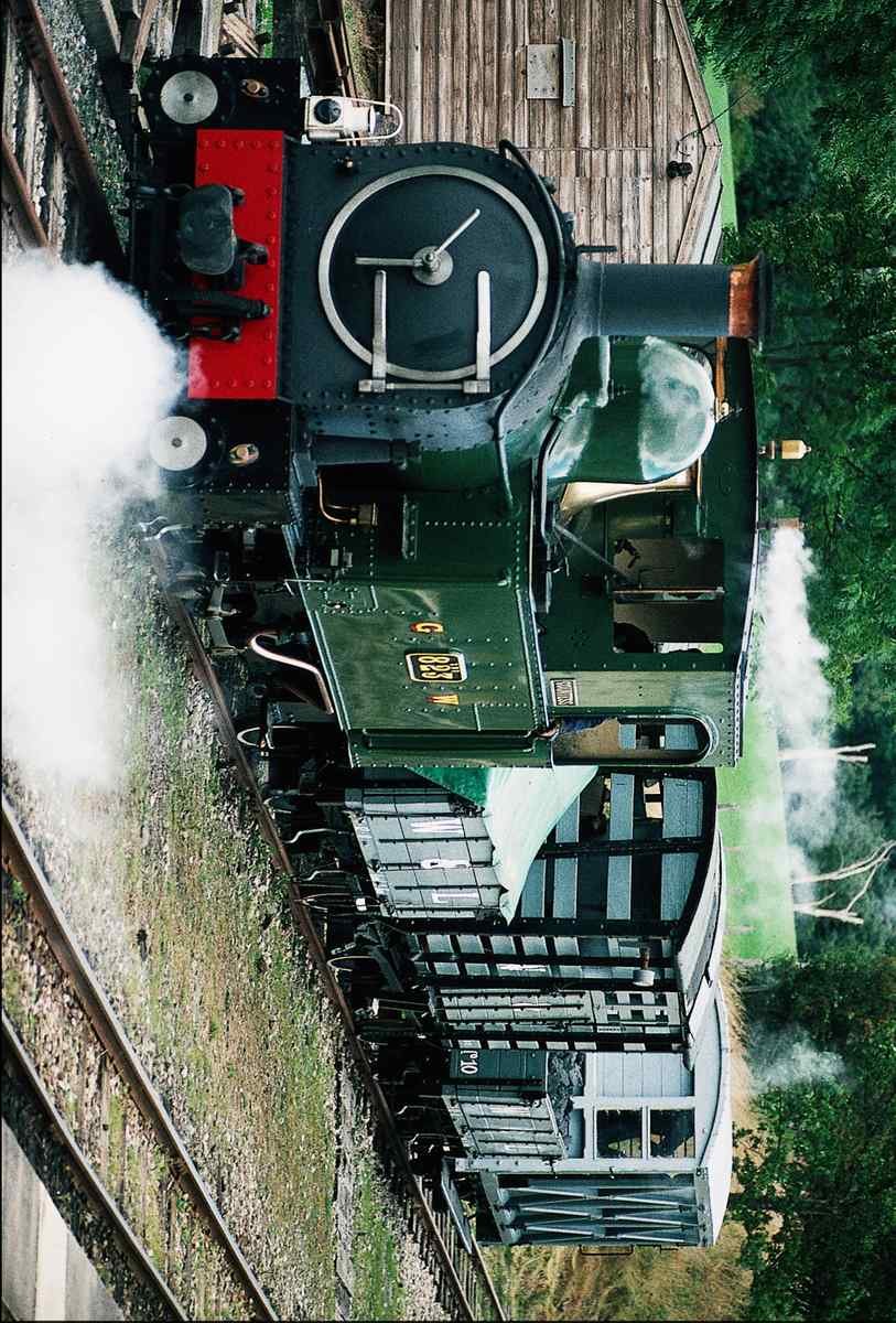 31x21 Welshpool And Llanfair Light Railway The Countess In Green A4 Photo Print