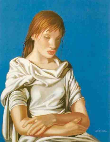 32 De Lempicka 1939 Lady In Blue The End A4 Photo Print