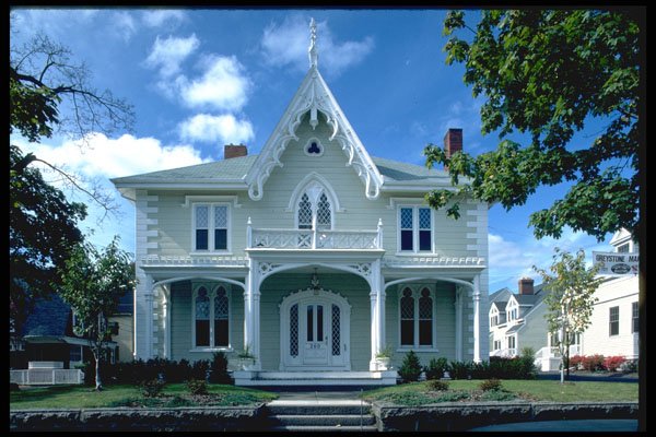 320028 Brooks House, Salem, MA, 1851 A4 Photo Print