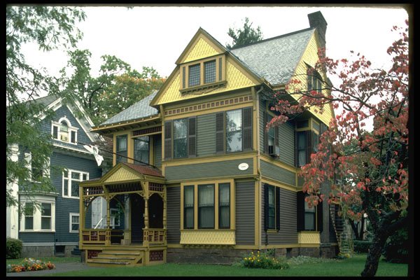 320060 Bunnell House, New Haven, CT, 1888 A4 Photo Print