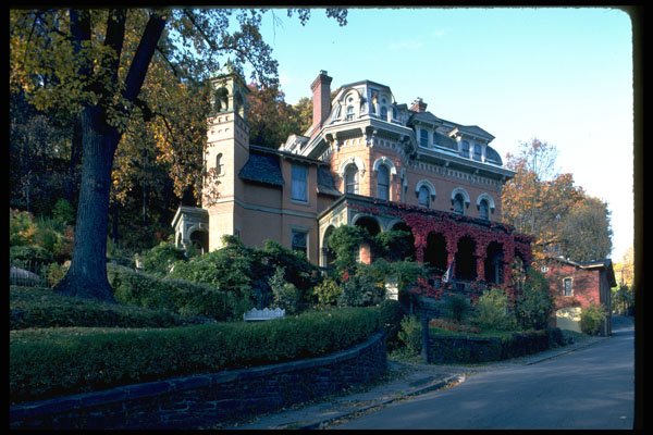 320065 Harry Packer Mansion, Jim Thorpe, PA, 1874 A4 Photo Print