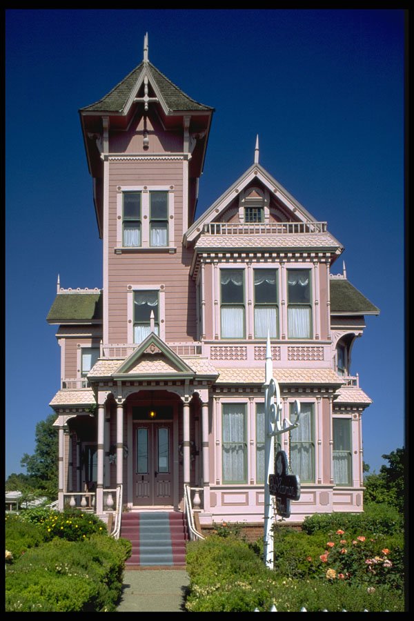 320074 Pitkin House, Arroya Grande, CA, 1885 A4 Photo Print