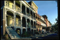 320087 Victorian Row Houses, Albany, NY, 1860 A4 Photo Print