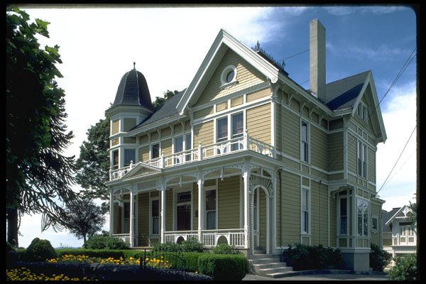 320091 Young House, Astoria, OR, 1888 A4 Photo Print