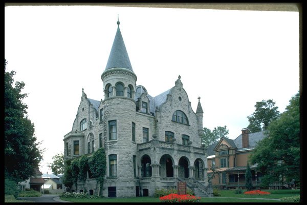 320096 Wickwire House, Cortland, NY, 1890 A4 Photo Print
