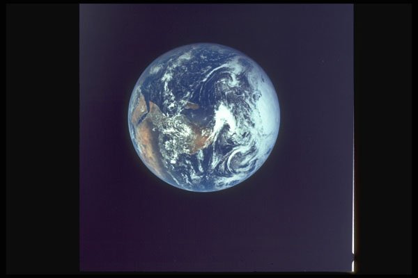 323007 Earth A4 Photo Print
