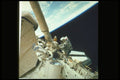 323008 Working On The Shuttle In Space A4 Photo Print