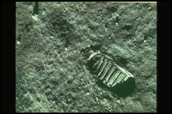 323009 Surface Of The Moon A4 Photo Print