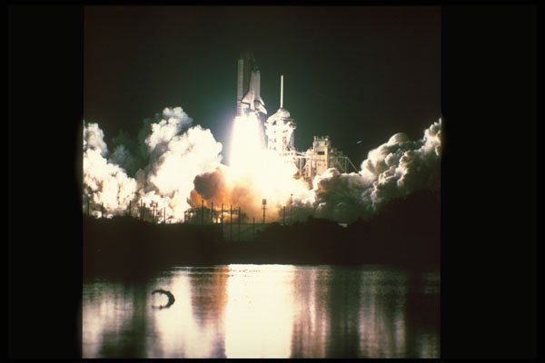 323020 Shuttle Launch A4 Photo Print
