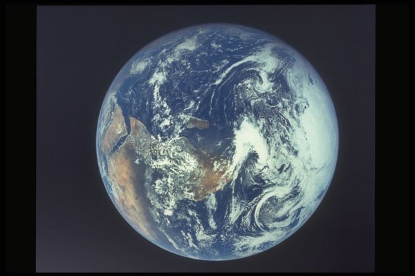 323025 The Earth A4 Photo Print