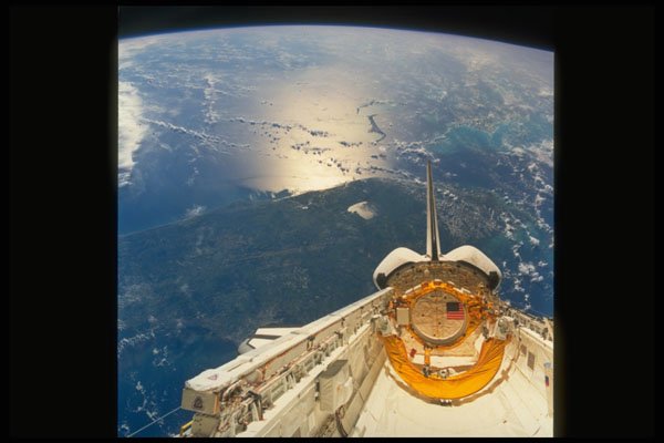 323028 View Of The Earth From The Shuttle A4 Photo Print