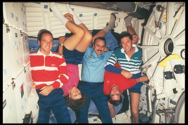 323033 Shuttle Crew A4 Photo Print
