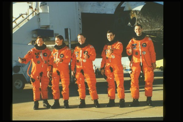 323035 Shuttle Crew A4 Photo Print