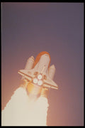 323037 Shuttle Blazing Into The Sky A4 Photo Print