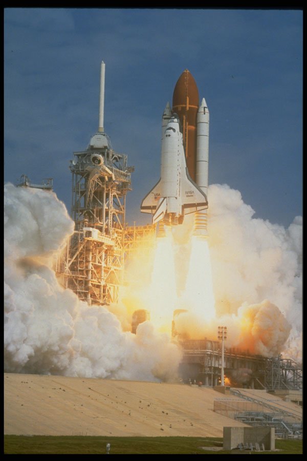 323041 Shuttle Launch A4 Photo Print