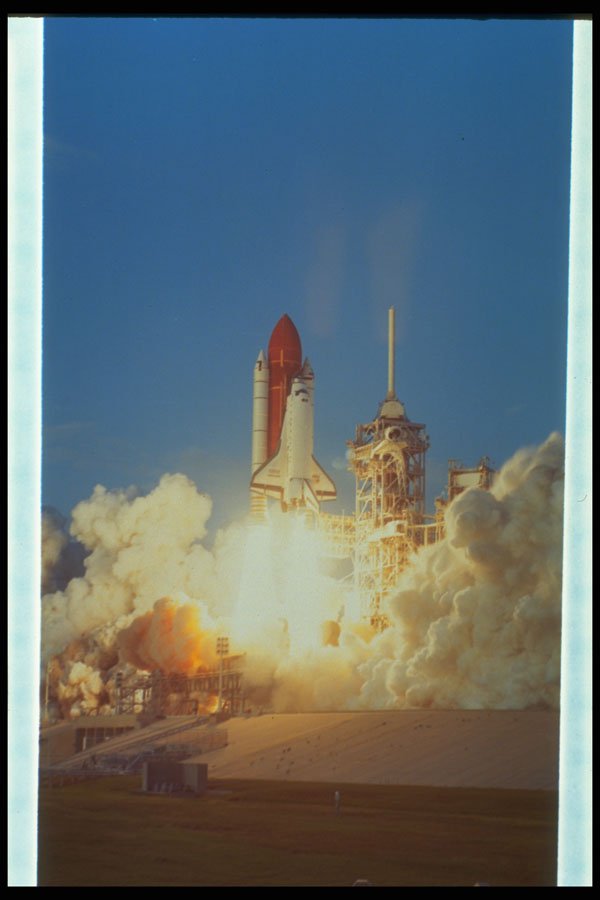 323043 Shuttle Launch A4 Photo Print