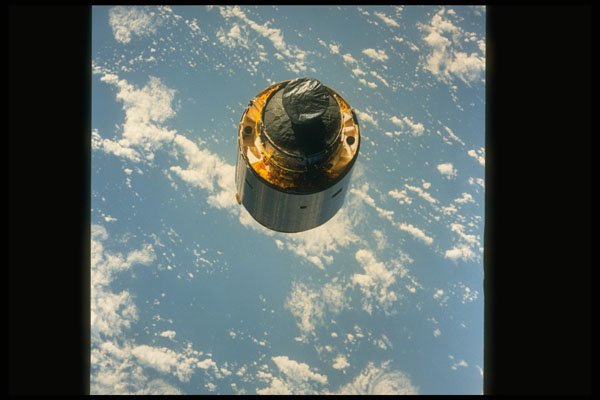 323056 Satellite In Space A4 Photo Print