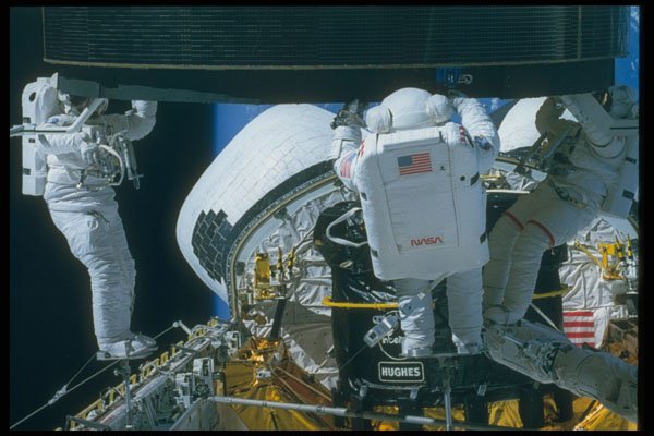 323057 Astronaut In Space A4 Photo Print