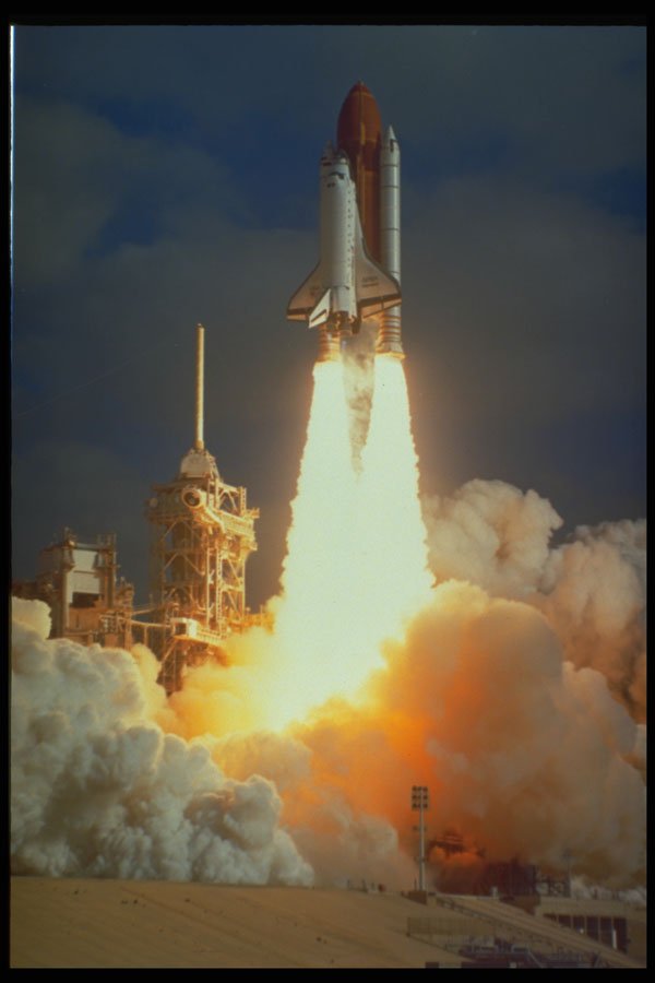323075 Shuttle Launch A4 Photo Print