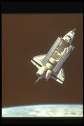 323082 Challenger In Space A4 Photo Print