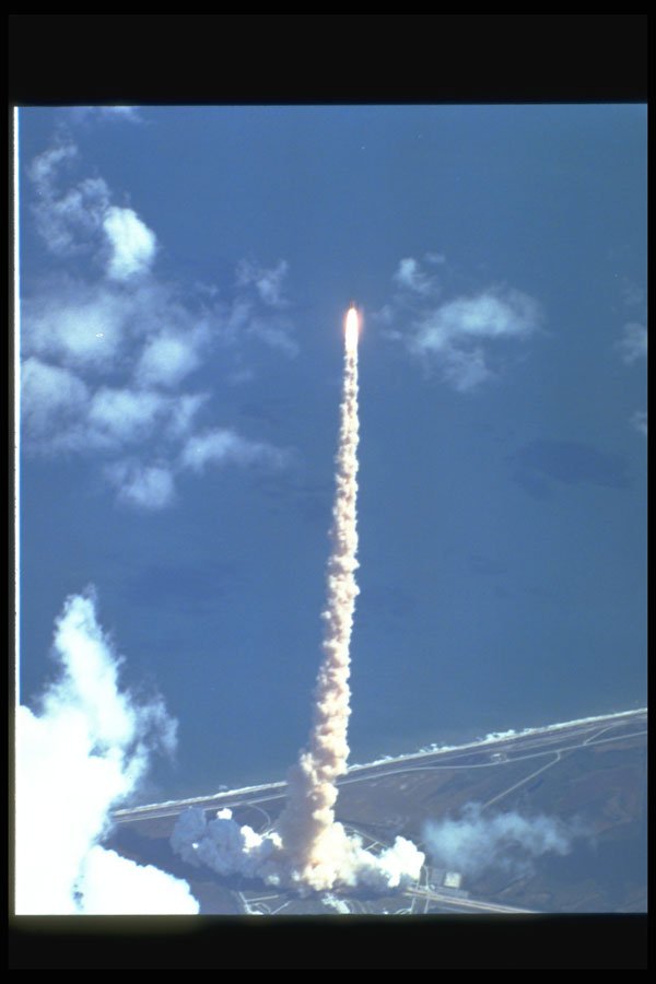 323088 Atlantis Launch A4 Photo Print