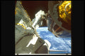 323097 Astronaut With Satellite A4 Photo Print