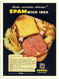 3233K Spam Wich Idea advert A4 Photo Print
