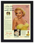 3239 marilyn monroe tru glo cosmetics 2 Vintage Advert A4 Photo Print
