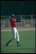 324000 Baseball Player A4 Photo Print