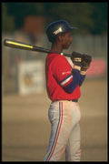 324014 Baseball Player A4 Photo Print