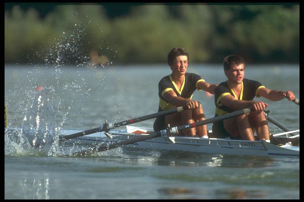324019 Rowing Coxswain A4 Photo Print