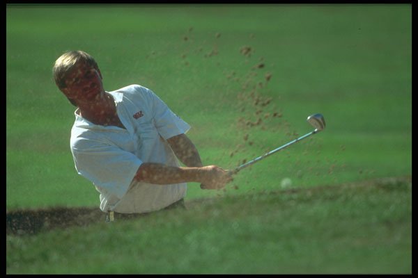 324033 Golfer A4 Photo Print