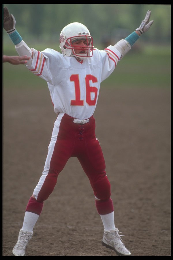 324044 American Football Player A4 Photo Print