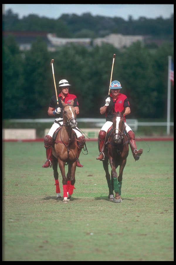 324063 Polo Players A4 Photo Print