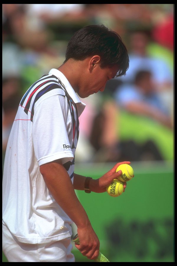 324079 Tennis Player A4 Photo Print