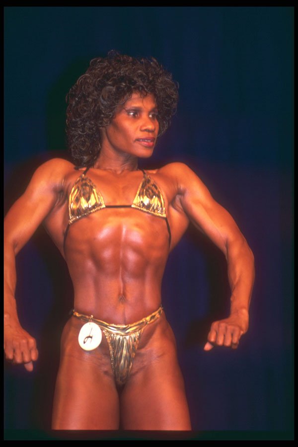 324080 Bodybuilder A4 Photo Print