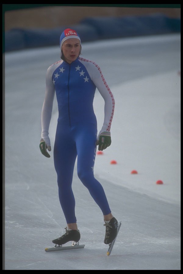 324099 Speed skater A4 Photo Print