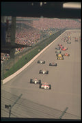 325021 Lap One, 1991 Indy 500 A4 Photo Print
