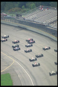 325043 Michigan 500 Start, Rear Shot A4 Photo Print