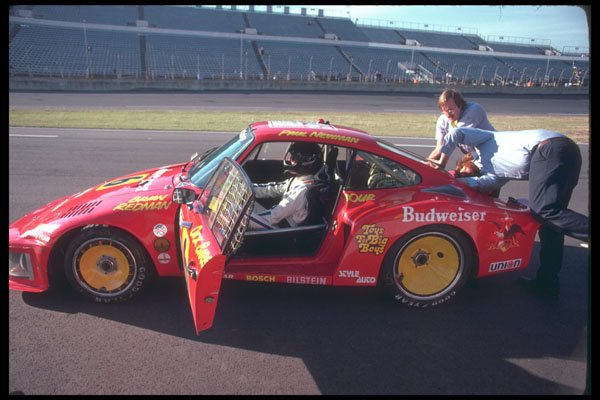 325048 Paul Newman In Porsche 935, Daytona 24 Hour, Practice A4 Photo Print