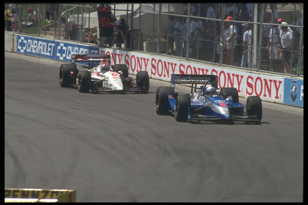 325052 Scott Goodyear, Toronto Indy A4 Photo Print