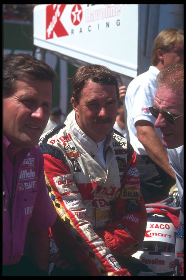 325059 Nigel Mansell, Toronto Indy A4 Photo Print