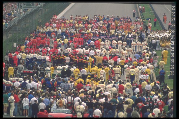 325072 Indy 500 Pre start A4 Photo Print