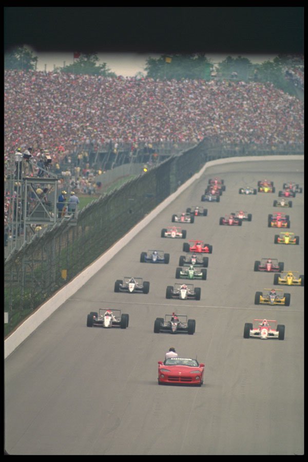325073 Pace Lap, 1991 Indy 500 A4 Photo Print