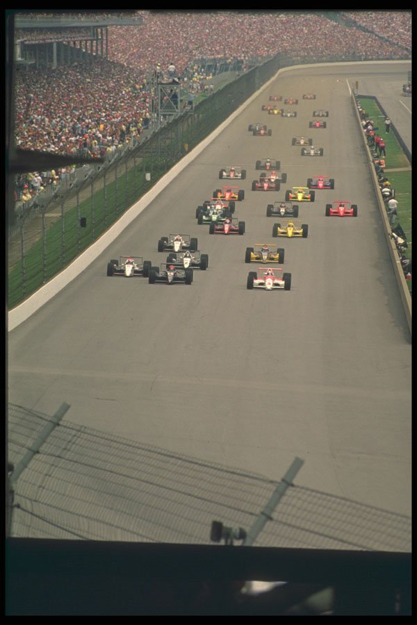 325074 Start, 1991 Indy 500 A4 Photo Print