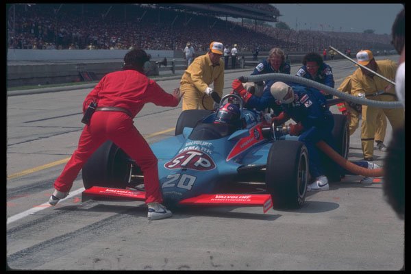 325086 Gordon Johncock, 1983 Indy A4 Photo Print