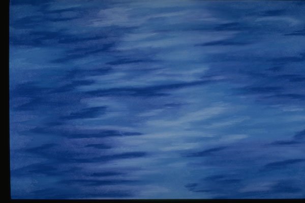 327009 Blue Wave A4 Photo Print