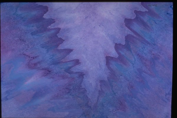 327017 Blue Vibrations A4 Photo Print