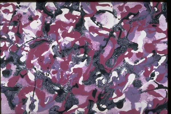 327054 Purple Jump A4 Photo Print