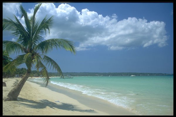 328001 Seven Mile Beach, Negril A4 Photo Print